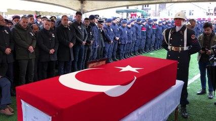 Çığ şehidi Uzman Çavuş Özgür Işık son yolculuğuna uğurlandı
