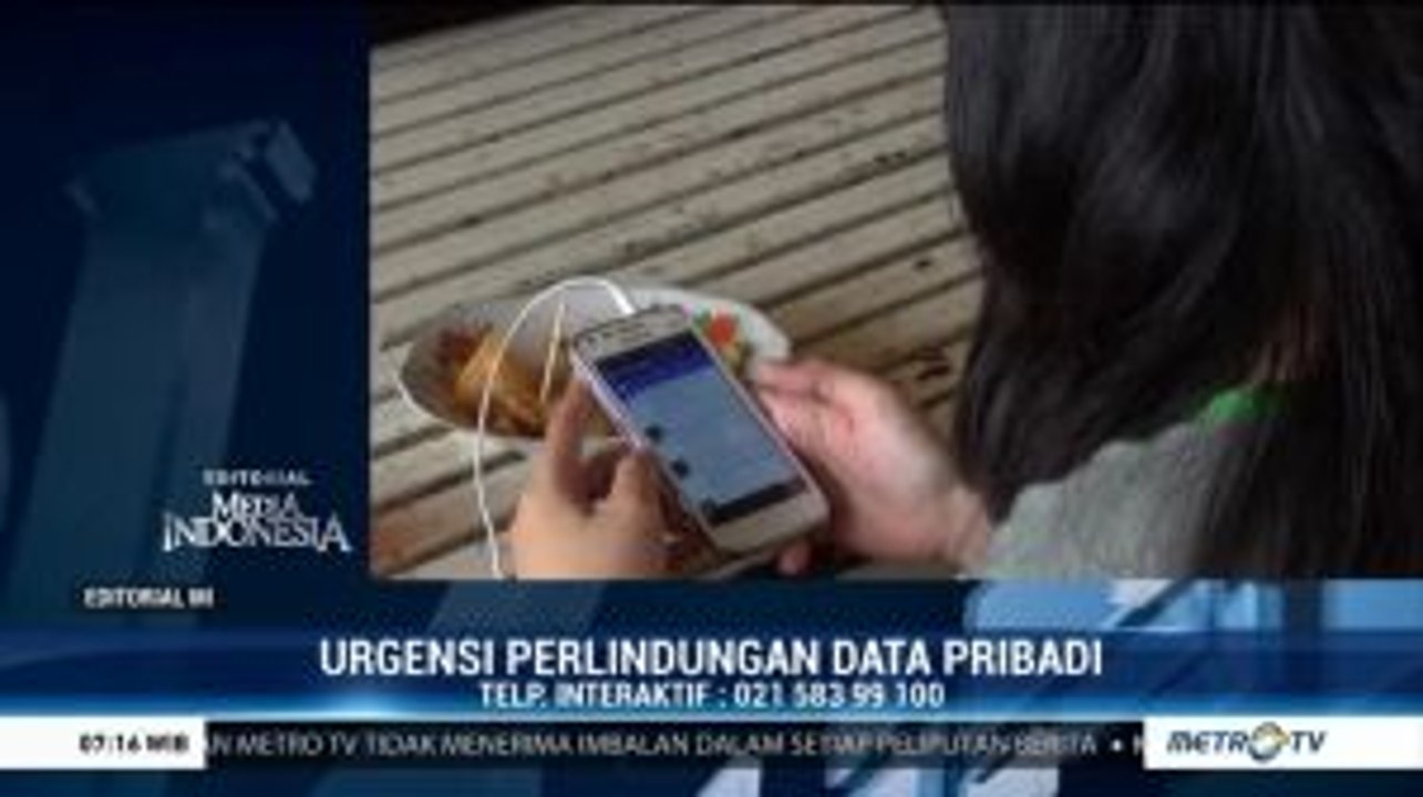 Urgensi Perlindungan Data Pribadi