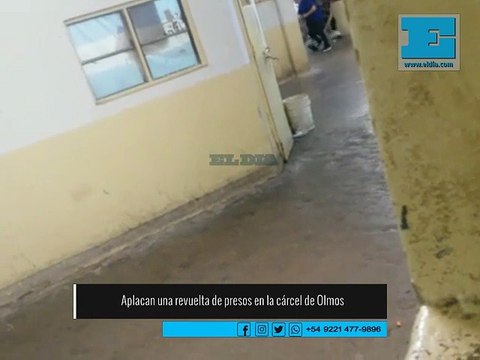 Aplacan una revuelta de presos en la cárcel de Olmos