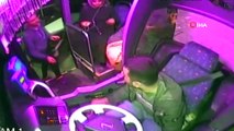 Halk otobüsü şoförü baygınlık geçiren kadını hastaneye böyle yetiştirdi