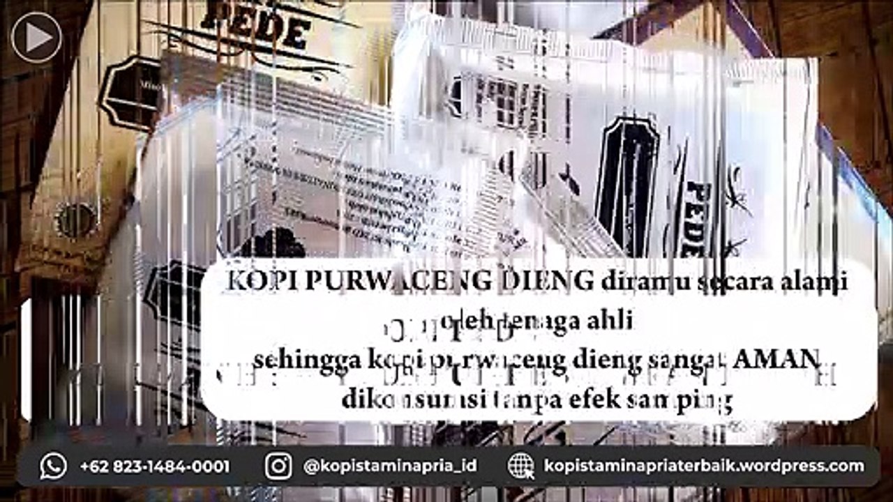BUKAN KALENG-KALENG!!!Distributor Kopi Purwaceng