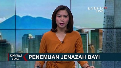 Jenazah Bayi Ini Ditemukan Mengambang di Sungai Ciliwung