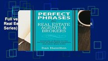 Full version  Perfect Phrases for Real Estate Agents   Brokers (Perfect Phrases Series)  Best
