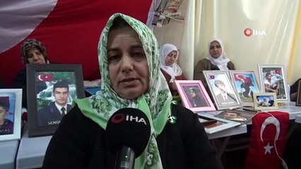 HDP önündeki evlat nöbetine bir aile daha katıldı
