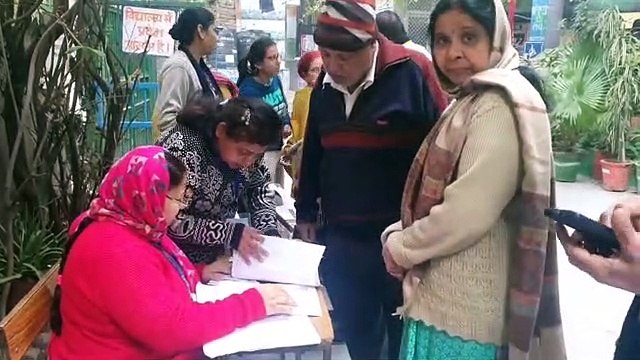 Delhi votes for 70 Assembly seats