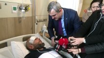 AK Parti İstanbul İl Başkanı Şenocak, uçak kazasında yaralananları ziyaret etti