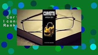 Corvette - American Icons  Best Sellers Rank : #5