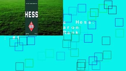 About For Books  Hess: The Last Oil Baron  Best Sellers Rank : #1