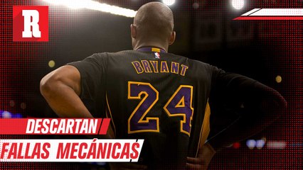 Descartaron fallas mecánicas en helicóptero en el que Bryant falleció