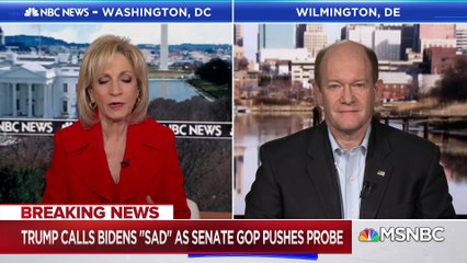 Sen. Coons- 'I am disappointed' in Hunter Biden inquiry by GOP