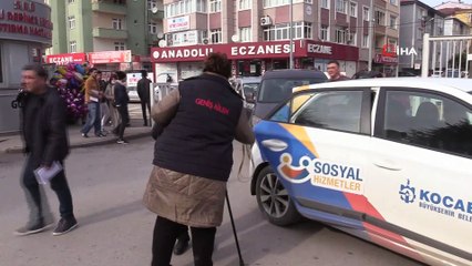 Belediye ekipleri, yalnız yaşayan kadının ailesi oldu