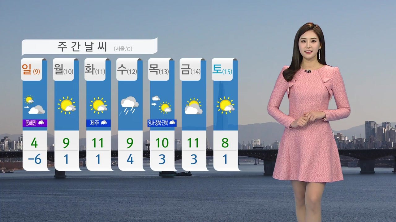 [날씨] 추위 풀리자 미세먼지 기승...동해안 눈·비 / YTN