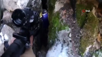 Diyarbakır’da teröristlerin inleri imha edildi