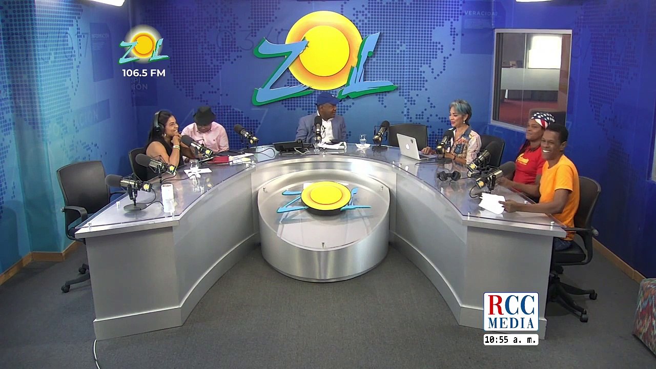 Martin Haina con su rutina en El Sol de la Mañana