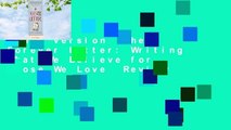 Full version  The Forever Letter: Writing What We Believe for Those We Love  Review