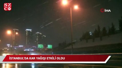 下载视频: İstanbul genelinde kar yağışı etkili oldu