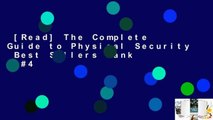 [Read] The Complete Guide to Physical Security  Best Sellers Rank : #4