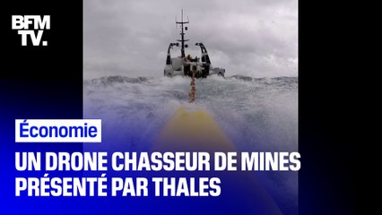 Thales présente un drone pour déminer les mers et les océans