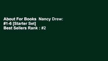 About For Books  Nancy Drew: #1-6 [Starter Set]  Best Sellers Rank : #2