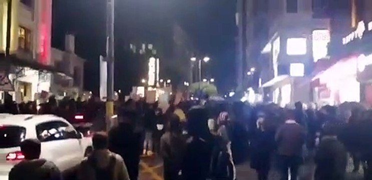 İstanbul'da Kanal İstanbul protestosuna polis müdahalesi