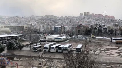 Kar yağışı aralıklarla devam ediyor