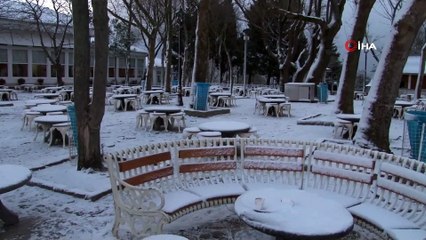 İstanbul’un Bazı Noktaları Beyaza Büründü