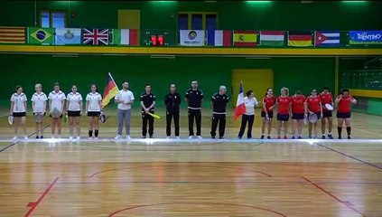 FRANCE - GERMANY (women) 3nd WORLD TAMBURELLO INDOOR CHAMPIONSHIP 2019