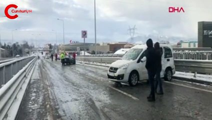 Sakarya'da  9 araç birbirine girdi