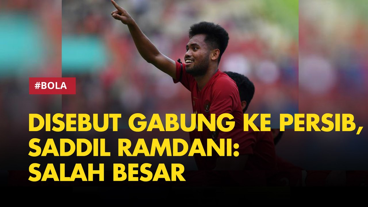 Disebut Gabung ke Persib, Saddil Ramdani: Salah Besar