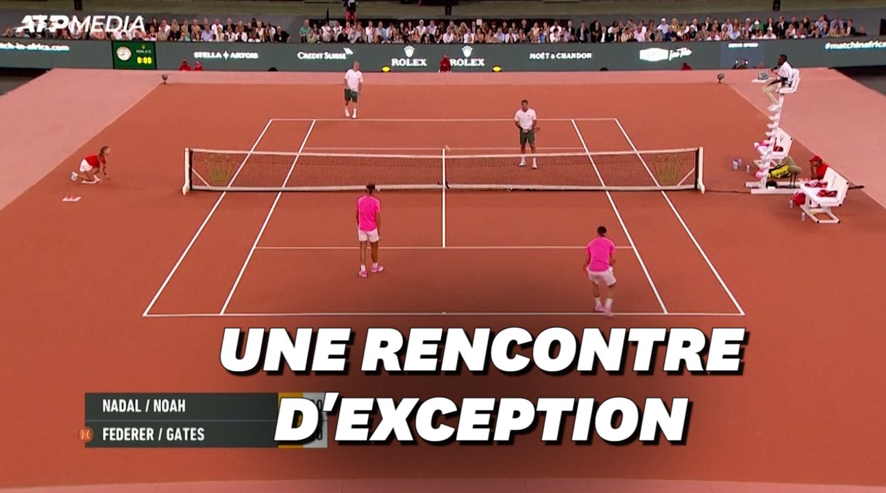 Il n'y avait jamais eu autant de spectateurs pour un match de tennis