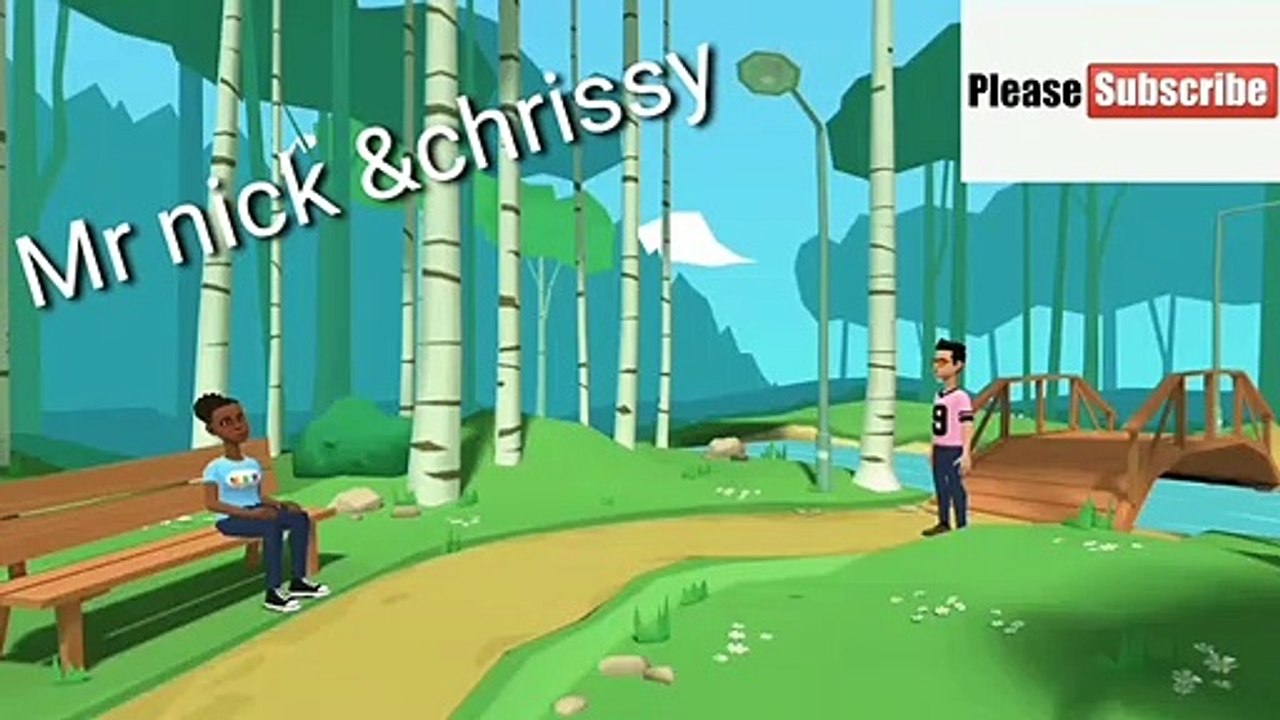 Nick&chrissy in park 