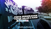 Heboh Pernikahan Tutup Jalan Utama di Makassar