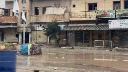 - Esad rejimi ve destekçilerinin ele geçirdiği Serakib böyle görüntülendi