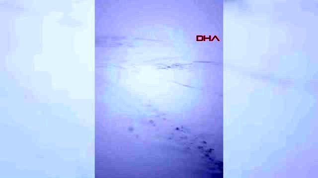 Tendürek geçidi'nde ulaşıma kar ve tipi engeli-ek