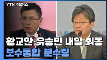 황교안·유승민 내일 회동할 듯...보수통합 분수령 / YTN