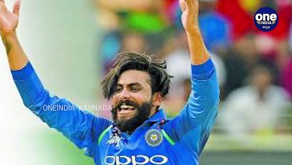 Ravindra Jadeja leaves Jimmy Neesham Run out | Jadeja | Run out | Neesham | Oneindia Kannada