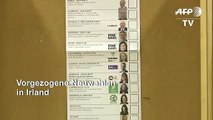 Vorgezogene Neuwahlen in Irland begonnen