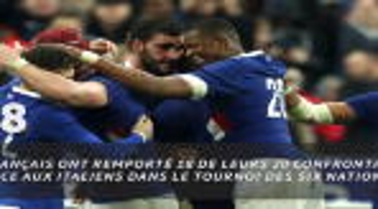 RUGBY : Six Nations : 2e j. - France-Italie en chiffres