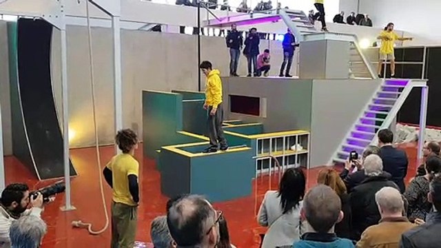 Avignon : le programme de l’inauguration du gymnase Génicoud : la halle de parkour