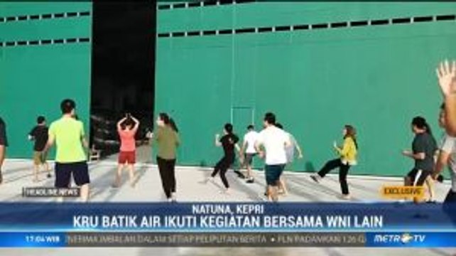 Kru Pesawat Batik Air Jalani Observasi di Natuna
