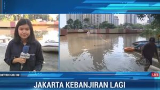 Underpass Kemayoran Banjir Lagi