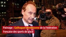 Patinage : Gailhaguet démissionne de la Fédération française des sports de glace