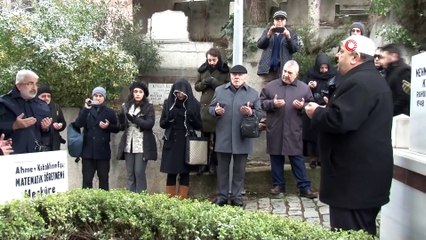 Ahmet Kabaklı mezarı başında anıldı
