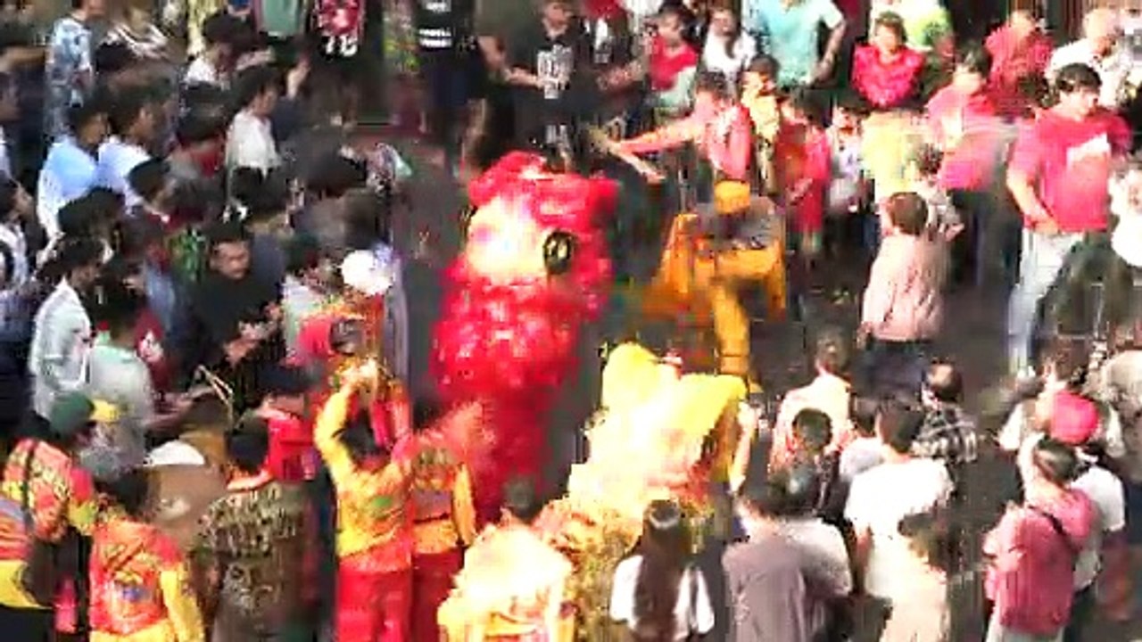 Gory spirit festival lights up Cambodian capital