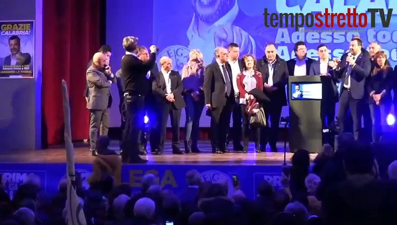 Reggio Calabria, dopo le elezioni regionali torna Matteo Salvini (07.02.20)