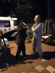 A mais estranha véspera da briga de rua