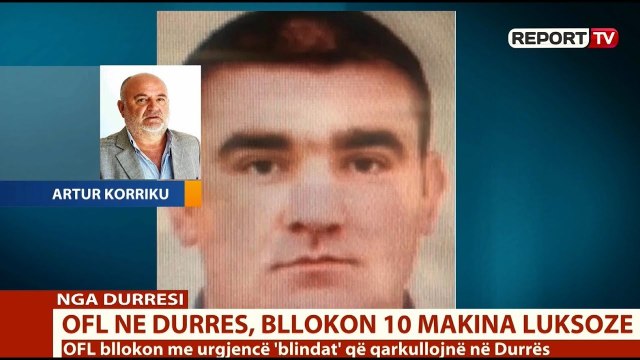 Report TV -Bllokohen 10 makina luksoze në Durrës