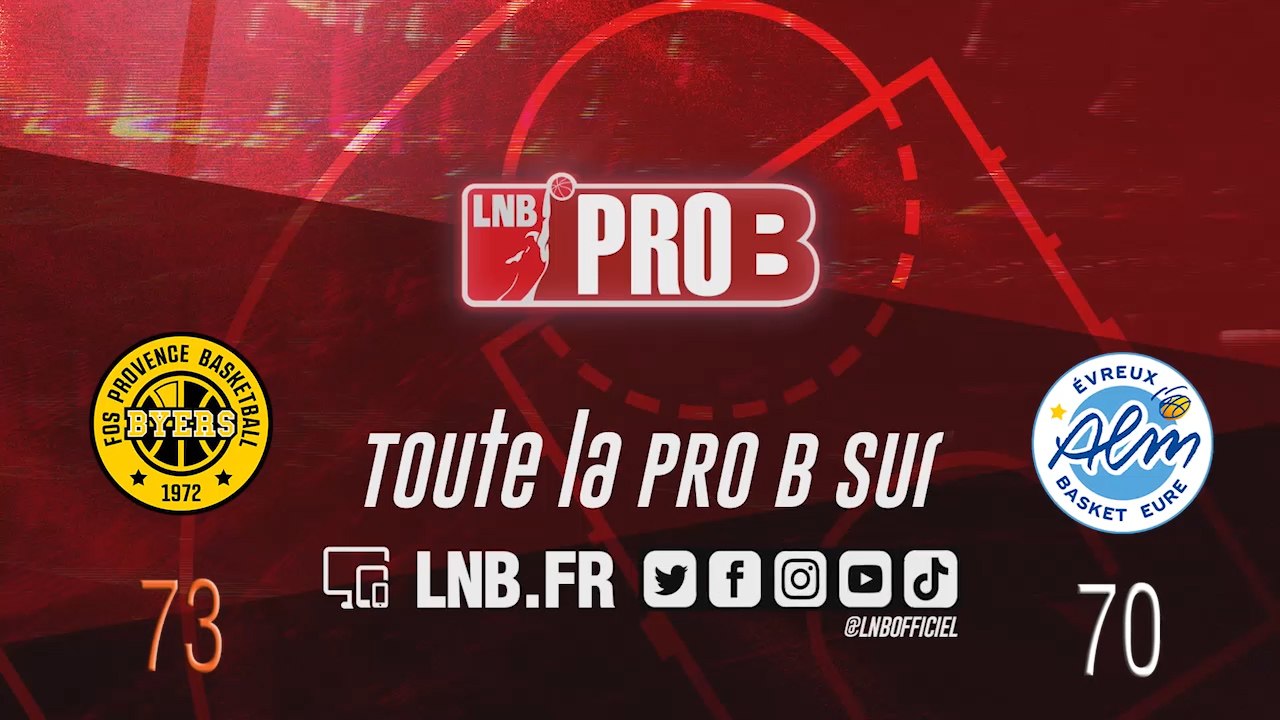 PRO B : Fos-sur-Mer vs Evreux (J19)