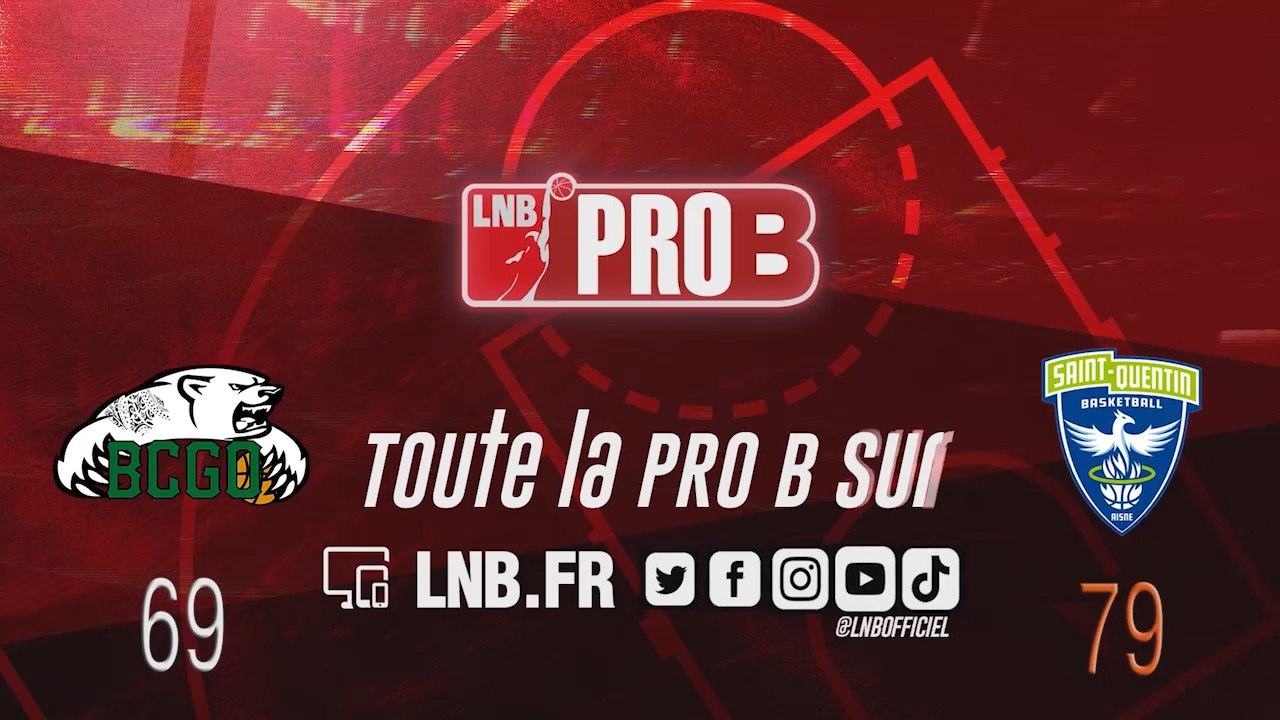 PRO B : Gries-Oberhoffen vs Saint-Quentin (J19)