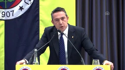 Fenerbahçe Kulübü Yüksek Divan Kurulu Toplantısı - Kulüp Başkanı Ali Koç (2)